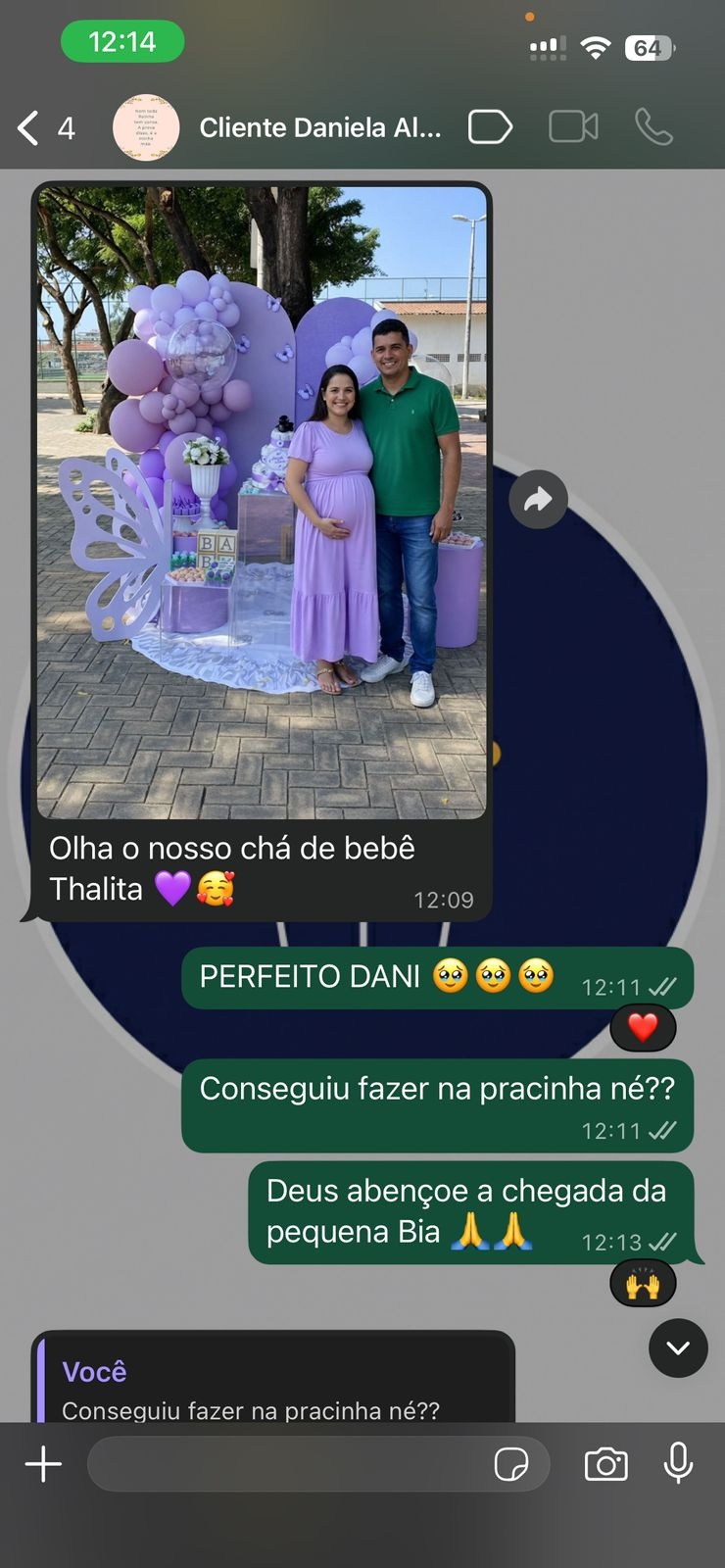 Depoimento WhatsApp 3